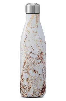 S'Well Elements Collection Calacatta Gold 17-Ounce Insulated Stainless Steel Water Bottle at Nordstrom, Size 17 Oz