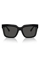 burberry 54mm Square Sunglasses in Black at Nordstrom