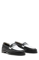 AllSaints Sammy Two-Tone Penny Loafer at Nordstrom,