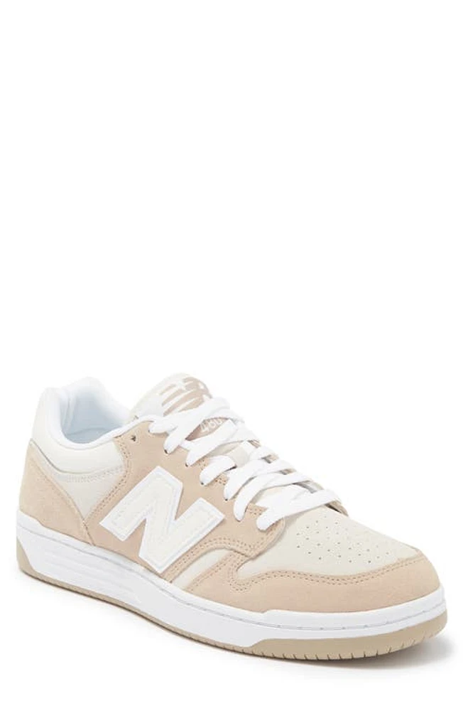 New Balance 480L Basketball Sneaker Mindful Grey/Moonbeam at