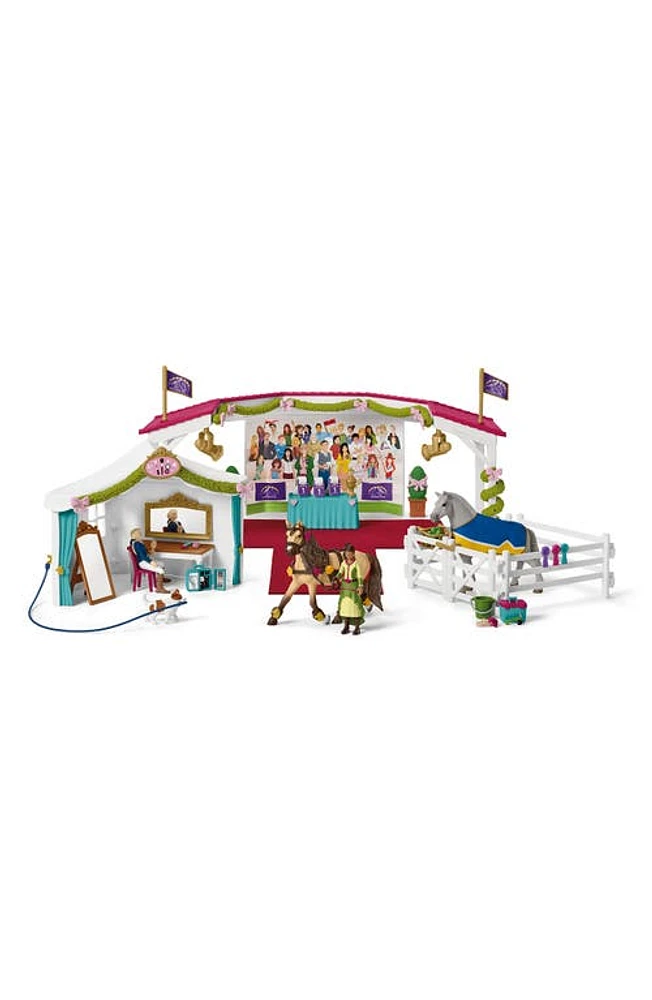 Schleich Big Horse Show 115-Piece Playset in Multi at Nordstrom