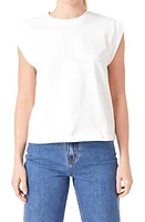 English Factory Cap Sleeve Jersey T-Shirt at Nordstrom,