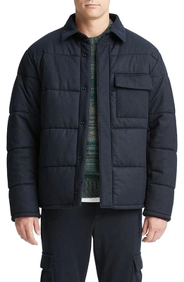 Vince Cozy Quilted Wool Jacket Coastal at Nordstrom,