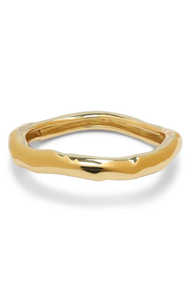 Alexis Bittar Molten Bangle Bracelet in Gold at Nordstrom