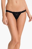 Hanky Panky Signature Lace Low Rise G-String in Black at Nordstrom