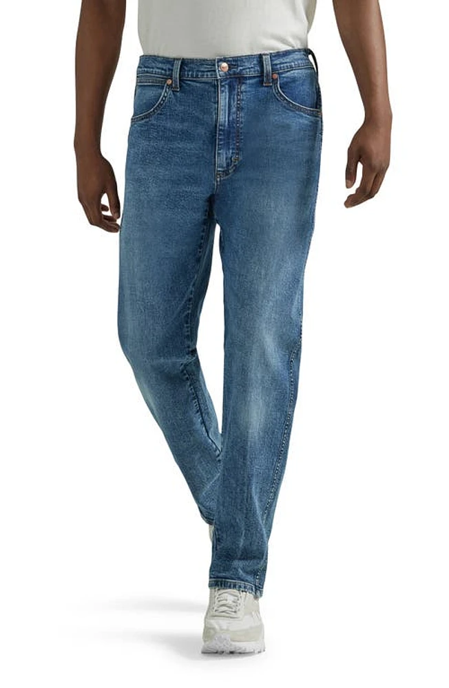 Wrangler Relaxed Tapered Jeans Gitty Up Blue at Nordstrom, X