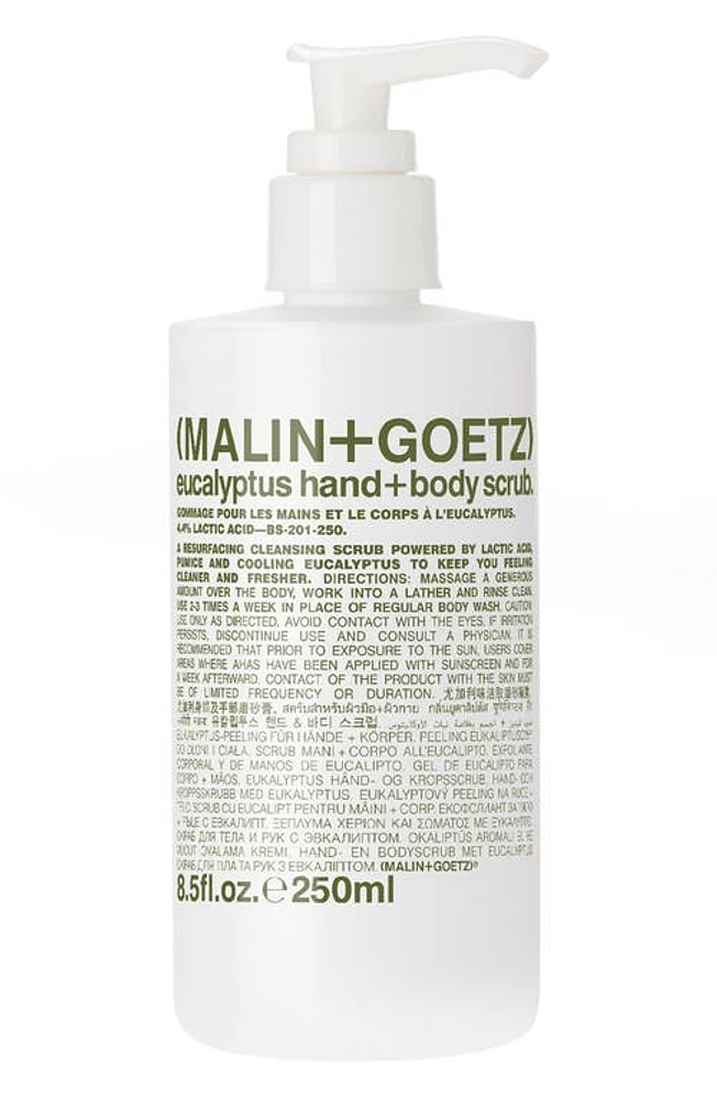 MALIN+GOETZ Eucalyptus Hand + Body Scrub at Nordstrom