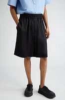 Jil Sander Boxer Style Shorts in 001 Black at Nordstrom, Size 32 Us