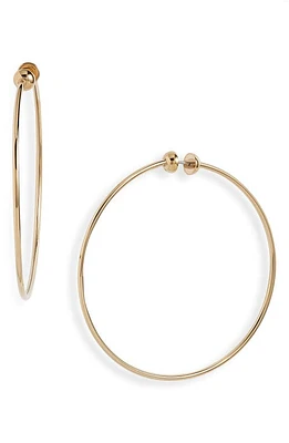 Jenny Bird Icon Large Hoop Earrings in High Polish Gold at Nordstrom