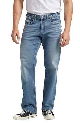 Silver Jeans Co. Zac Relaxed Fit Straight Leg Indigo at Nordstrom, X