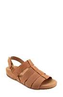 SoftWalk Burnaby Slingback Sandal Tan Nubuck at Nordstrom,