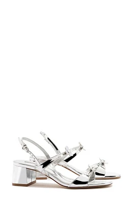 Larroudé Tinx Sandal Silver at Nordstrom,