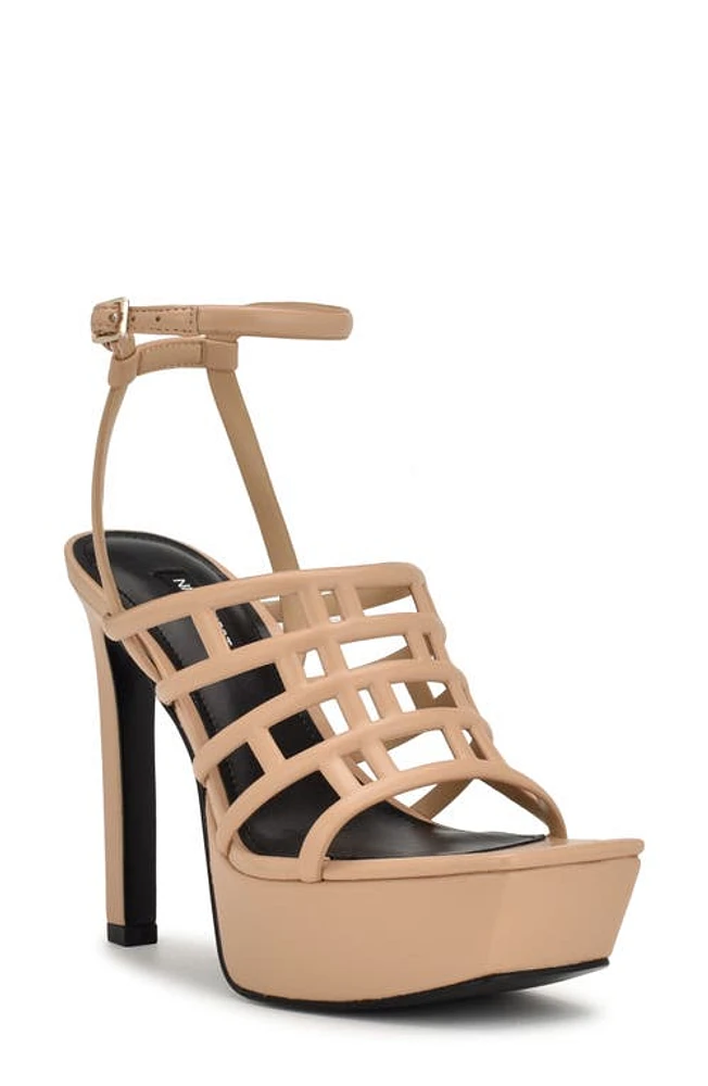 Nine West Kelinda Ankle Strap Platform Sandal at Nordstrom,