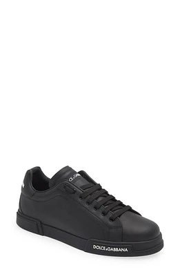 Dolce & Gabbana Portofino Logo Detail Sneaker at Nordstrom,