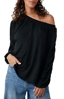 Free People Serenade One-Shoulder Long Sleeve T-Shirt at Nordstrom,