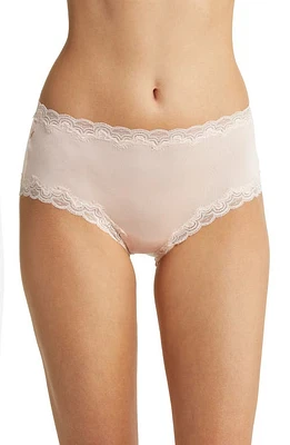 Uwila Warrior Soft Silk Lace Trim Briefs Rose Quartz at Nordstrom,