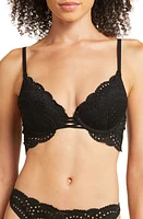 Etam Josephine Underwire Plunge Push-Up Bra at Nordstrom,