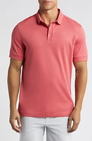 Mizzen+Main Kent Solid Performance Polo Light Pastel Red at Nordstrom,