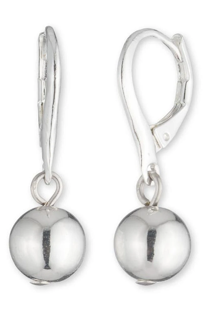 Lauren Ralph Lauren Ball Drop Earrings in Silver at Nordstrom