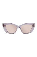 Le Specs Tranquil Turmoil 54mm Cat Eye Sunglasses in Rosewater at Nordstrom