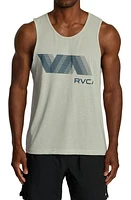 RVCA VA Blur Performance Graphic Tank Chalk at Nordstrom,