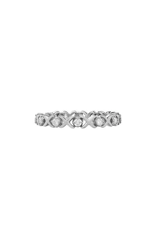 Sethi Couture Ayla Diamond Band Ring in 18K White Gold at Nordstrom, Size 6.5