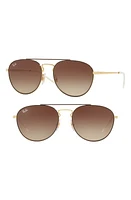 Ray-Ban RB3589 55 GRADIENT in Gold Brown at Nordstrom