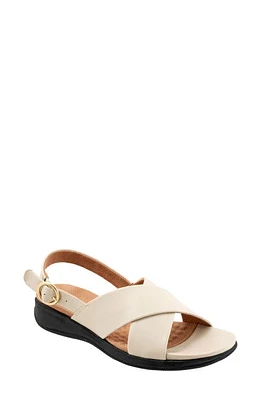 SoftWalk Tillman Slingback Sandal Bone at Nordstrom,