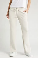 zella Level Set Straight Leg Slit Hem Track Pants at Nordstrom,