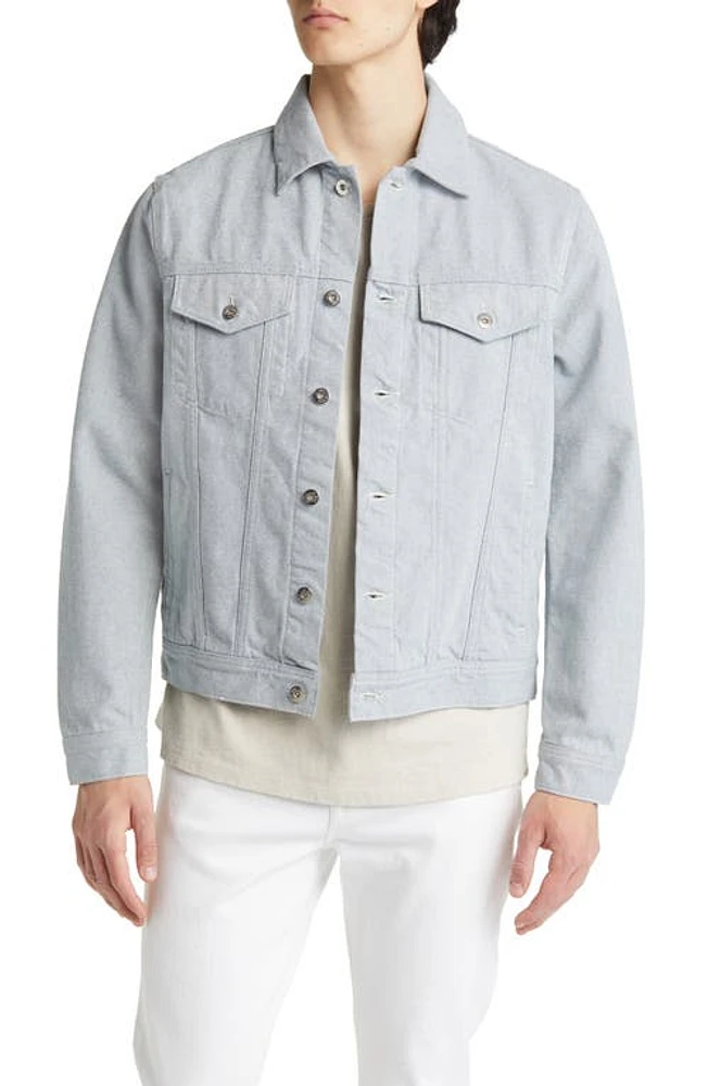 AG Dart Denim Trucker Jacket Reclaimed Indigo at Nordstrom,