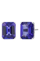 Bony Levy Collector's 18K Gold Tanzanite Stud Earrings in 18K White Gold at Nordstrom