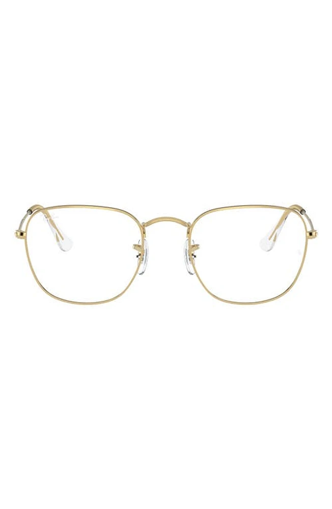 Ray-Ban 51mm Optical Glasses in Legend Gold at Nordstrom