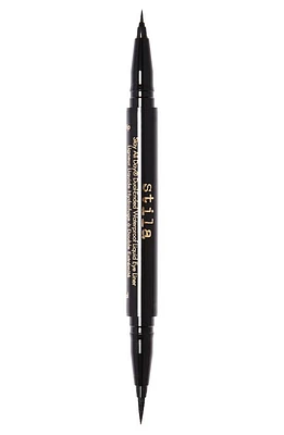 Stila Stay All Day Dual-Ended Liquid Eyeliner in Intense Black at Nordstrom