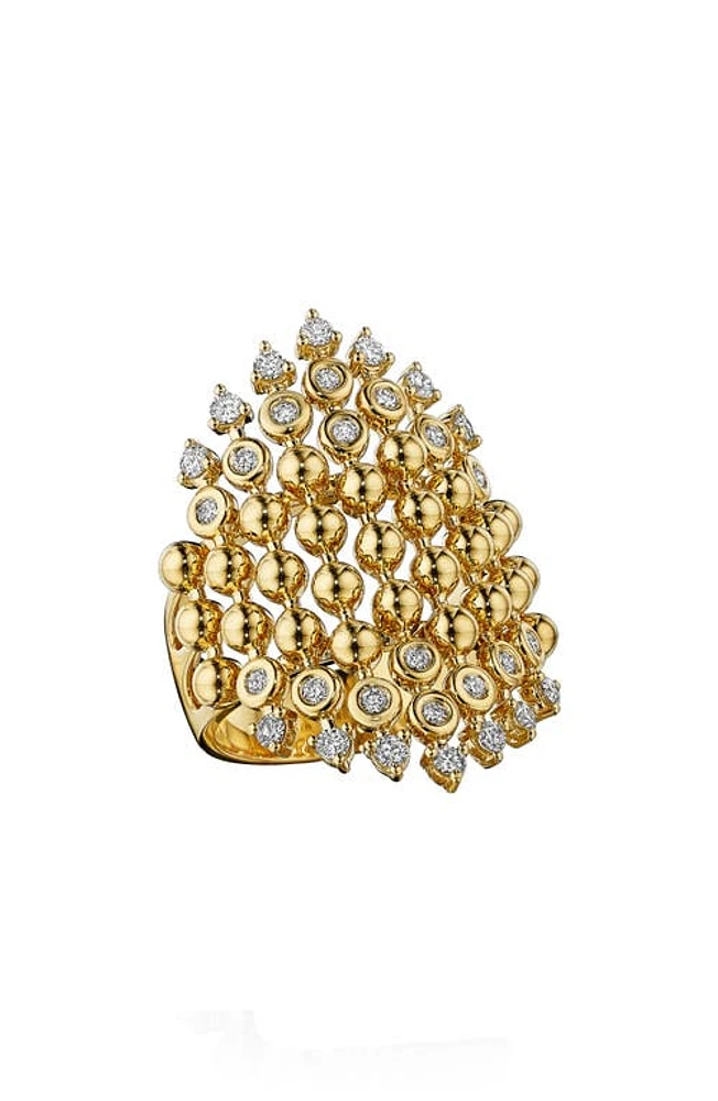 Hueb Bubbles Diamond Ring in Yellow Gold at Nordstrom, Size 7