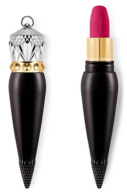 Christian Louboutin Rouge Louboutin Velvet Matte Lipstick in Rose Exhibit 888 at Nordstrom