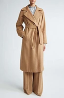 Max Mara Manuela Camel Hair Wrap Coat at Nordstrom