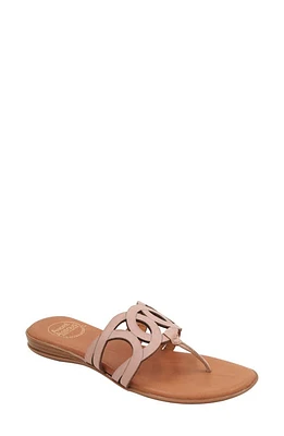 André Assous Featherweights Sandal Blush Leather at Nordstrom,