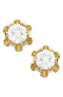 Mignonette 14k Gold & Diamond Earrings at Nordstrom