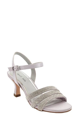 David Tate Trio Evening Sandal in Silver at Nordstrom, Size 11