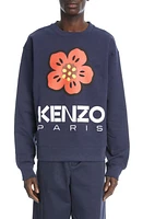 KENZO Boke Flower Stretch Cotton Graphic Sweatshirt at Nordstrom,