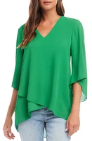 Karen Kane Asymmetrical Crepe Top at Nordstrom,