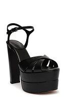 Schutz Keefa Platform Sandal Black at Nordstrom,