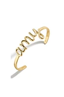 BaubleBar Personalized Nameplate Cuff Bracelet in Gold at Nordstrom