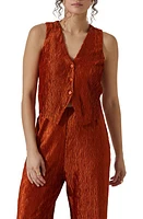 ASTR the Label Plissé Vest at Nordstrom,