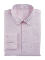 Oak Hill Premium by DXL Pinpoint Dress Shirt at Nordstrom,