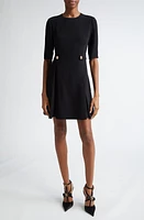 Versace Medusa Tabs A-Line Knit Dress Black at Nordstrom, Us