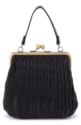 HOBO Alba Leather Frame Crossbody Bag in Black at Nordstrom