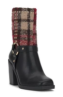 Jessica Simpson Bernique Platform Bootie in Black/Red/Natural at Nordstrom, Size 6.5