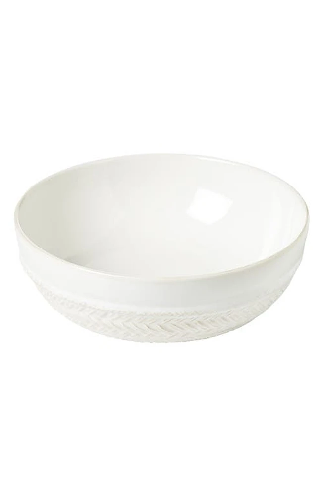 Juliska Le Panier Ceramic Coupe Bowl in Whitewash at Nordstrom