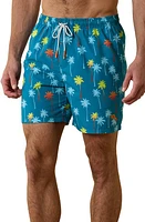 Tommy Bahama Naples Pom Palms Swim Trunks Blue Allure at Nordstrom,